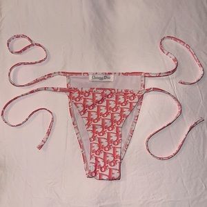 Christian Dior pink bikini